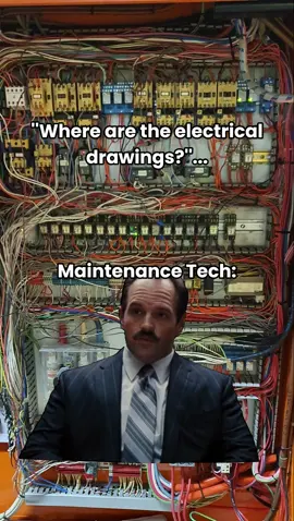 When the electrical drawings go missing... And the control panel goes tits up! #HVAC #Meme #HVACMeme #AHU #AirHandlingUnit #ControlPanel #BuildingAutomation #HVACControls #Electrical #Engineer #HVACTech #HVACTechnician #HVACCompany #HVACLife #HVACLove