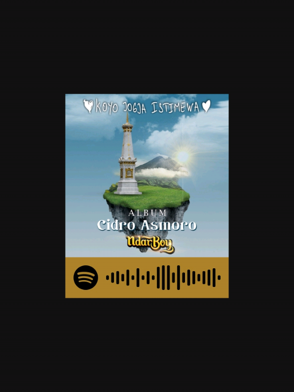 Koyo Jogja Istimewa by NdarBoy #fyp #lyrics  #lyricsvideo 