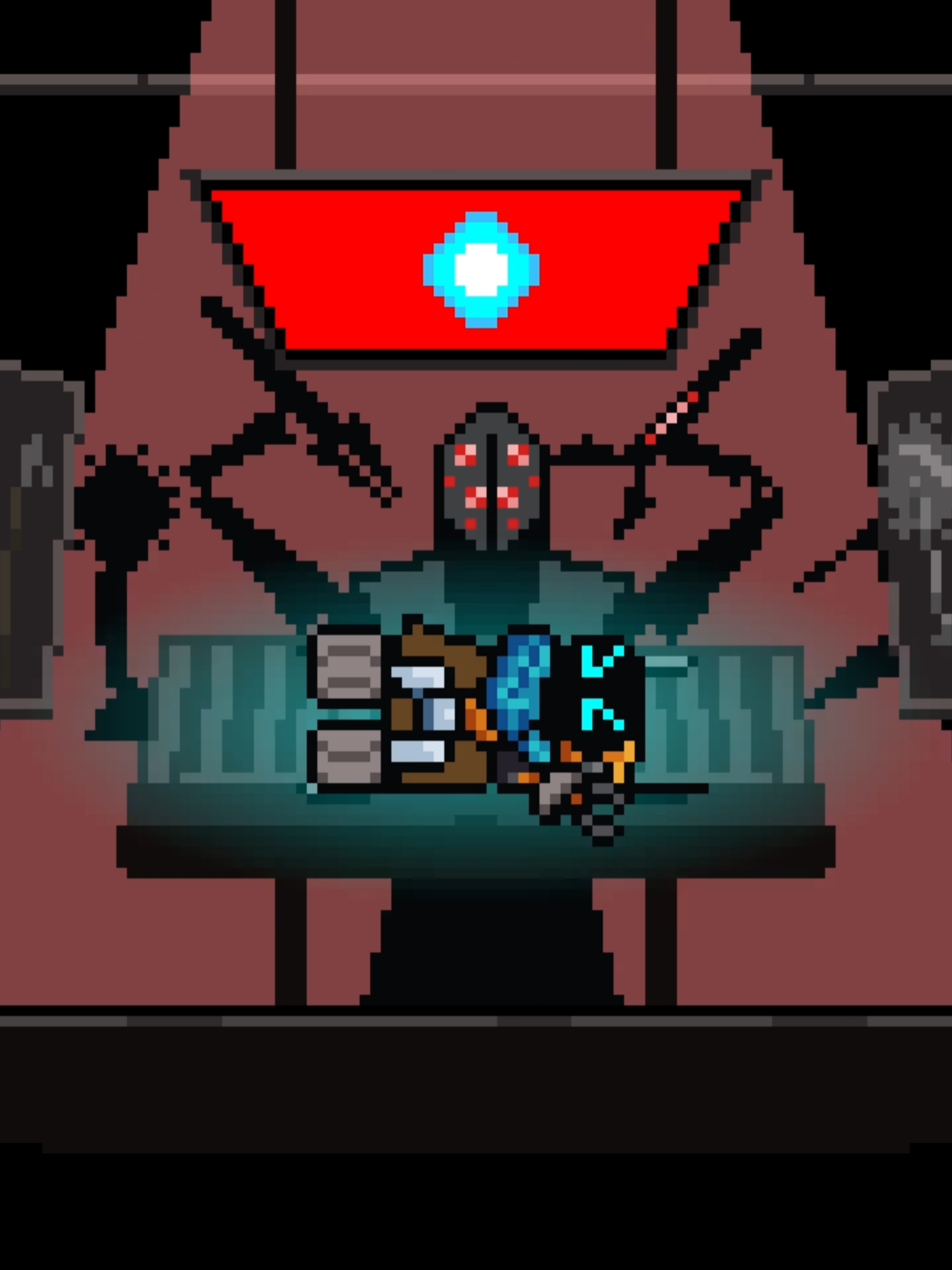 P.A.L Part 20 #animation #pixelart #fyp #fypシ #pixel #aseprite #foryou #grimdark #robot #pixelartist #shortfilmanimation #2dpixelart #creative