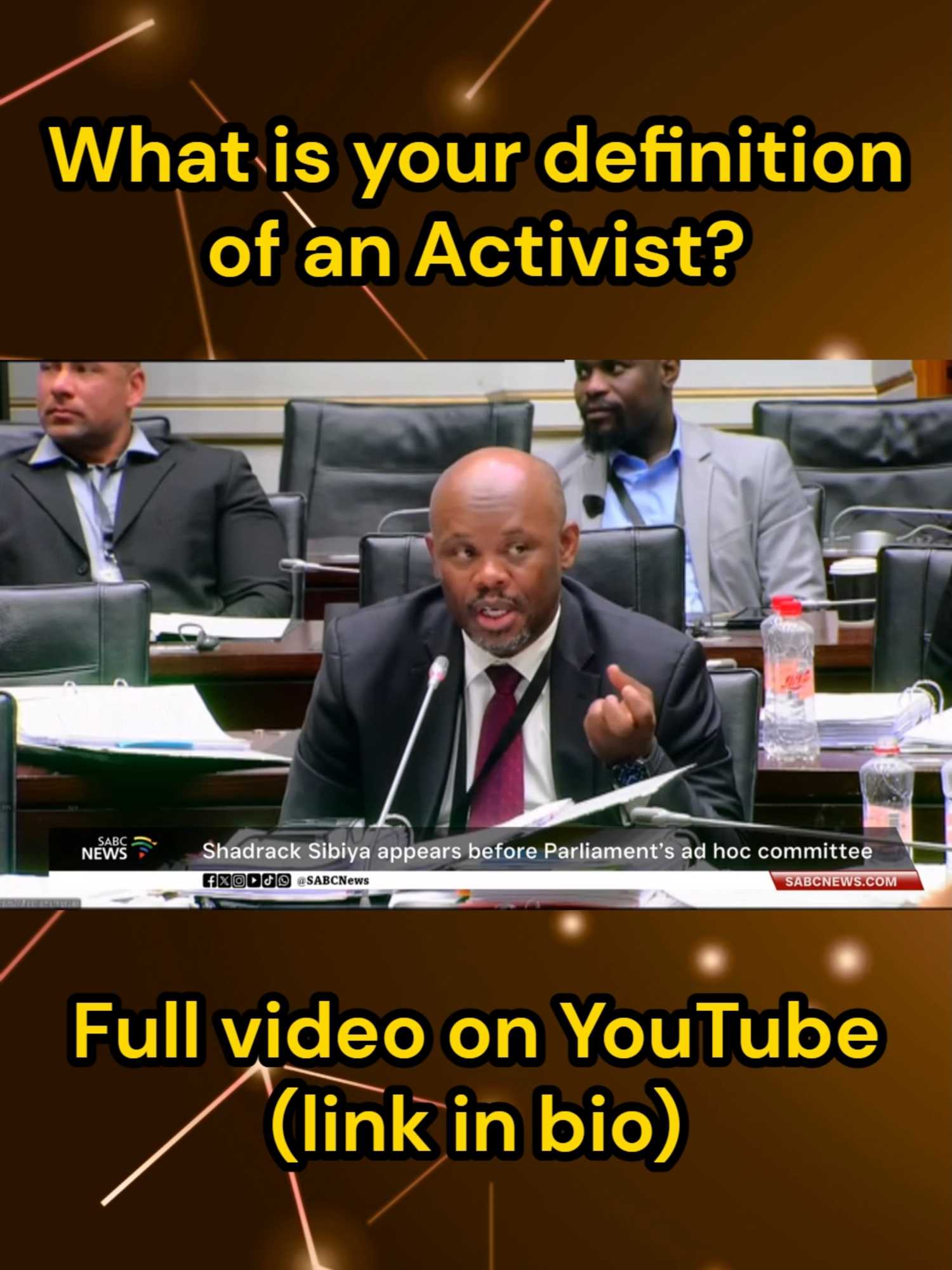 What is your definition of an activist? #fyp