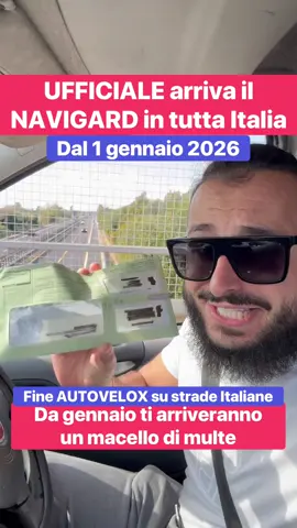 Ufficiale dal 2026 arriva NAVIGARD in tutta Italia,multe a raffica ! #fiat #motor #diesel #italia #europa 