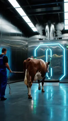 Ai Cow and Cat Videos #frypgシ #funnytiktok #viralshorts  #aicontent  #crazy 