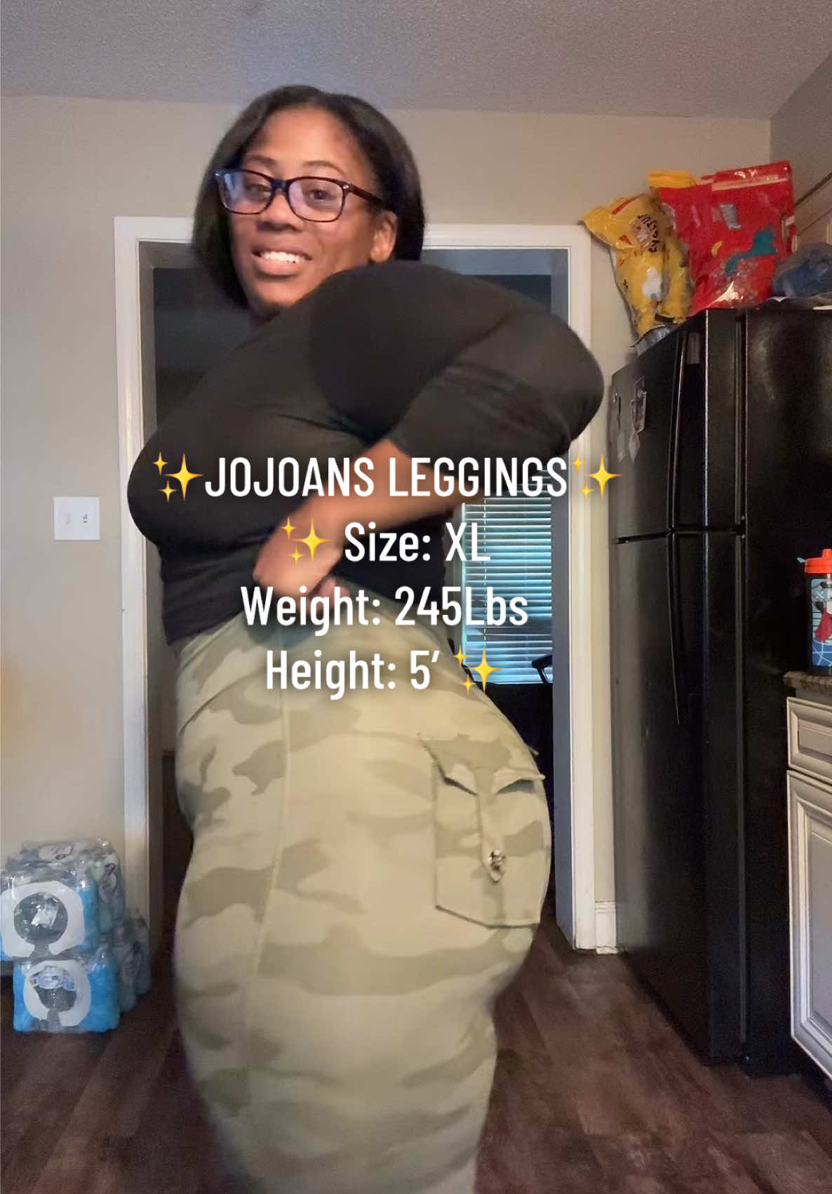 Another Pair Added To The Collection! 🥳🥳🔥🔥 @JOJOANS #fypシ゚viral #foryoupage #fypシ #jojoansleggings #plussize 