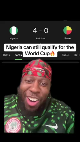 Nigeria can still qualify for the World Cup🔥 #nigeria #benin #osimhen #worldcup #worldcupqualifiers 