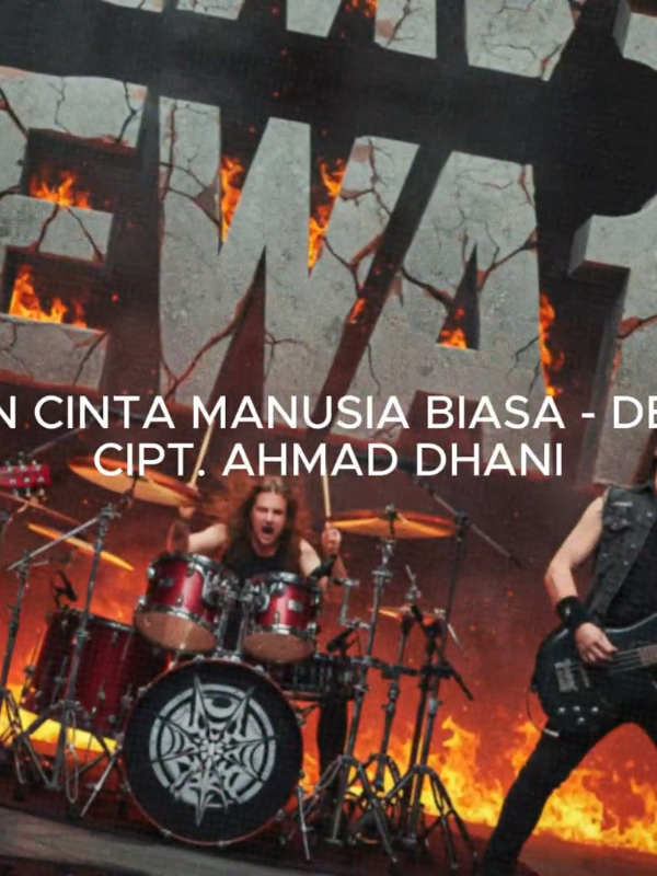 BUKAN CINTA MANUSIA BIASA - DEWA19 ┃ COVER VERSI ROCK