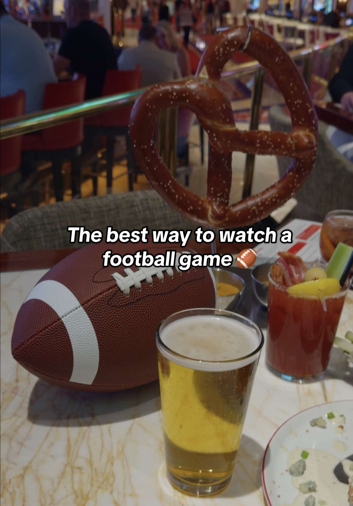 Charlie’s Sports Bar has your game day covered 🏈✨ #Wynn #WynnLasVegas #OnlyatWynn #footballseason #fallvibes 