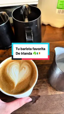 Decidí prepararme en Paraguay 🇵🇾 y luego continuar con mi entrenamiento aquí en Irlanda. Yo sabía que el día iba a llegar. Para ello, me preparé, me formé, entrené y lo di todo de mí  Gracias @baristacoursebybartira por las clases #coffee #barista #coffeelover #ireland