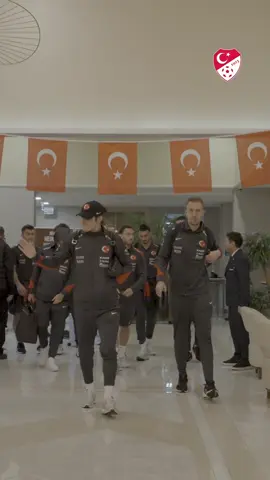 A Millî Takımımız, Gürcistan maçı için Kocaeli Stadyumu'nda. 🇹🇷