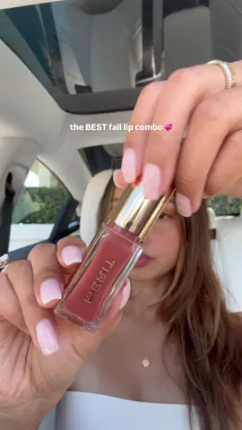 I’m so obsessed with this combo you need to try it!! 💞  @Anastasia Beverly Hills lip pencil in Dusty Rose  @MERIT Beauty tinted lip oil in Taupe  #lipoil #lipstick #lipcombo #makeup #makeuptutorial 