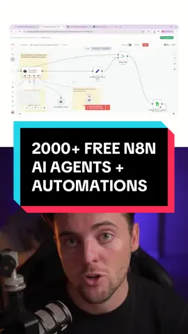 Someone just leaked 2000+ free n8n automation blueprints with full tutorials and ready-to-use workflows. #ai #aiautomation #artificialintelligence #n8n #aiagents 