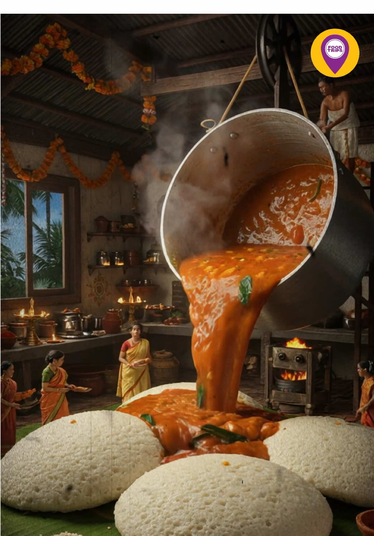 ✨ This Deepavali, we’re serving up nostalgia and sweetness — one festive dish at a time! 🇮🇳✨🇲🇾 From the giant dosa drenched in steaming mutton curry, to the fluffy golden ghee rice drenched in thick chicken curry, and rich tenggiri fish curry bubbling away in a claypot — each feast is a love letter to our kampung kitchens of the past. 🍛🔥 We’ve poured sweet syrup over golden gulab jamuns, scooped creamy Pal Kova, and stirred silky Payasam in brass urulis under the warm evening light of diyas and kuthu vilakku ✨🥄 — bringing back the magical flavors, sounds, and sights of 80s & 90s Malaysian Deepavali celebrations. Here’s to feasting, family, festivity… and food that warms the soul. 🌼 Wishing everyone a Joyous & Sweet Deepavali filled with light, laughter, and love! 🪔❤️ #Deepavali2025 #HappyDeepavali #FestivalOfLights #MalaysianIndianHeritage #DeepavaliVibes             