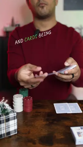 Christmas came early with these Good Pals Christmas playing cards by @The Card Inn  Check ‘em out! #cardtrick #playingcards #GameNight #casino #christmas 