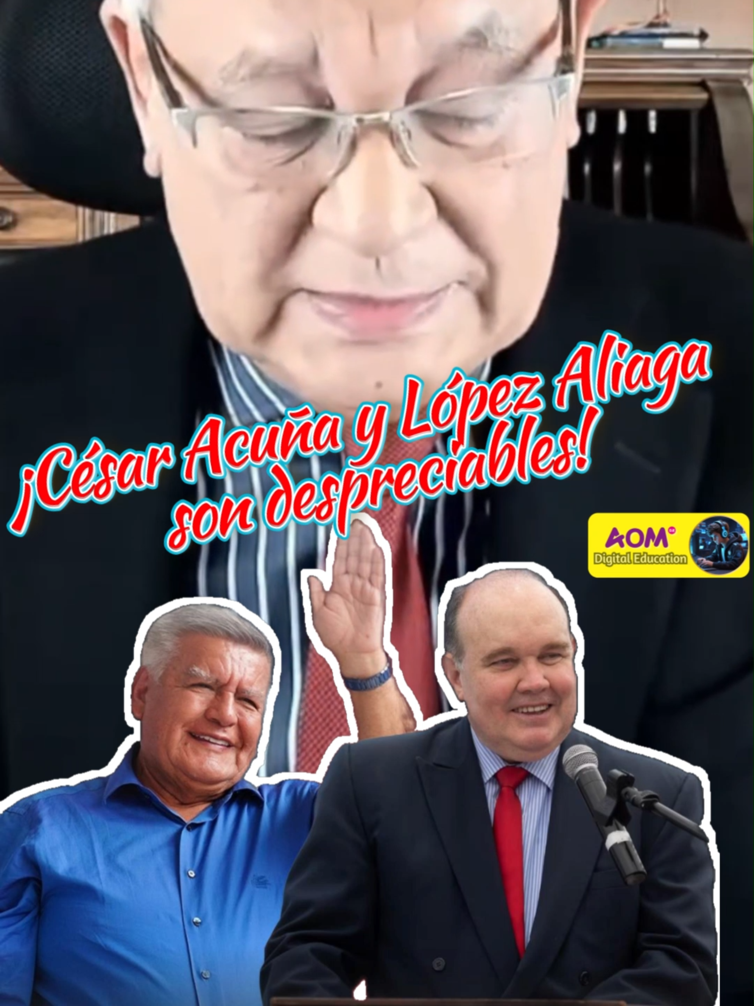 💬 “¡César Acuña y López Aliaga son despreciables!” El periodista César Hildebrandt no se guardó nada y fue contundente en su reciente entrevista: Una frase que refleja su crítica a la clase política y que ha generado diversas reacciones en redes y medios. #CésarHildebrandt #Opinión #PolíticaPeruana #Actualidad #corrupcionperú #betsychavez #cesarhildebrandt #ensustrece #perú #peruanos #lima #golpedeestado #dinaboluarte🇵🇪 #jerí #politicaperuana #keikonuncamas #keikofujimori #autoridadescorruptas #PERÚ #PERUANOS #peruanosenelmundo #peruanosenelextranjero #golpedeestadoperú #PETRO