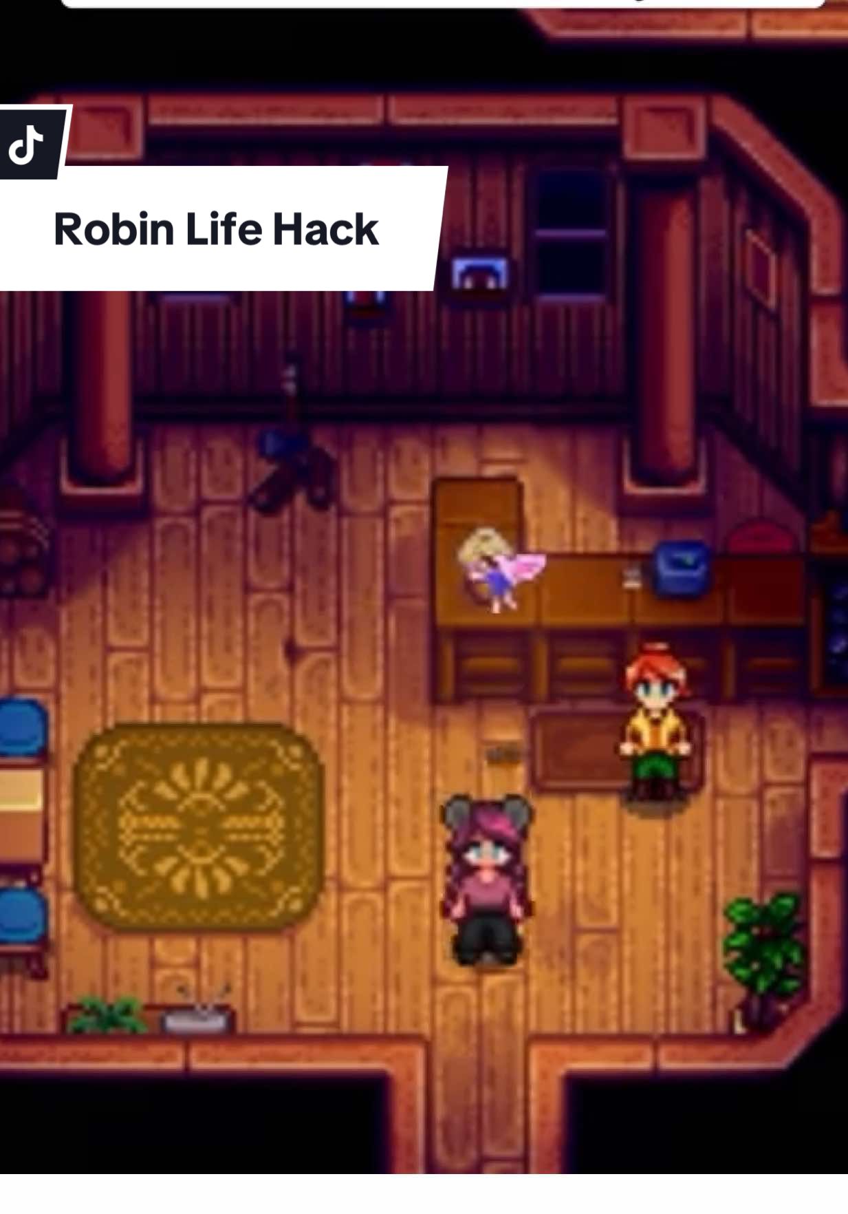 I’m not saying waiting there all day but ya know, life hack 🤣🤭 #stardew #stardewtok #stardewvalley #LifeHack #stalker 
