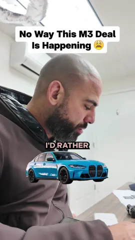 He’s trying to finance a $125K M3 with a $77K GMC trade… but I'm telling you right now, the bank’s not gonna play ball. Here's why. #luxurycars #supercars #carinvestment #carsoftiktok #countach  