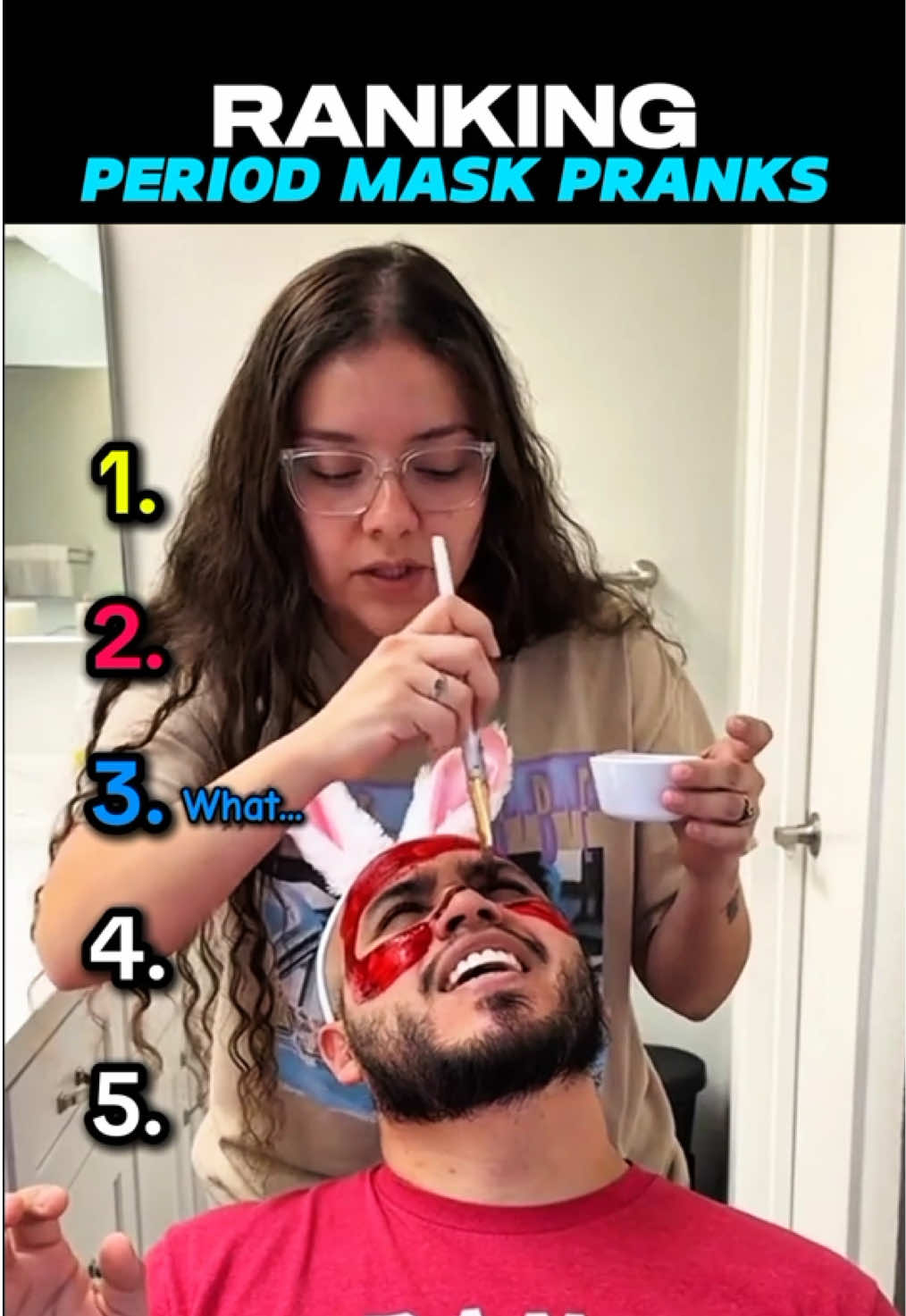 Ranking Period Mask Prank  #prank #period #fyp #facemask #fyp 