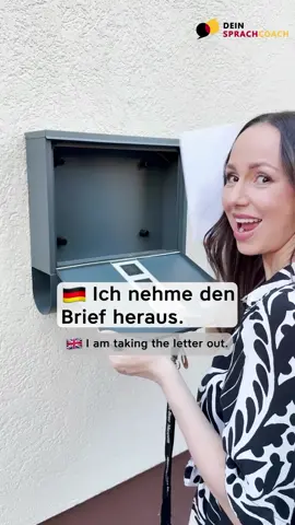 Bekommst du oft Briefe?🤓 #deutsch #deutschlernen #learngerman #germanteacher 