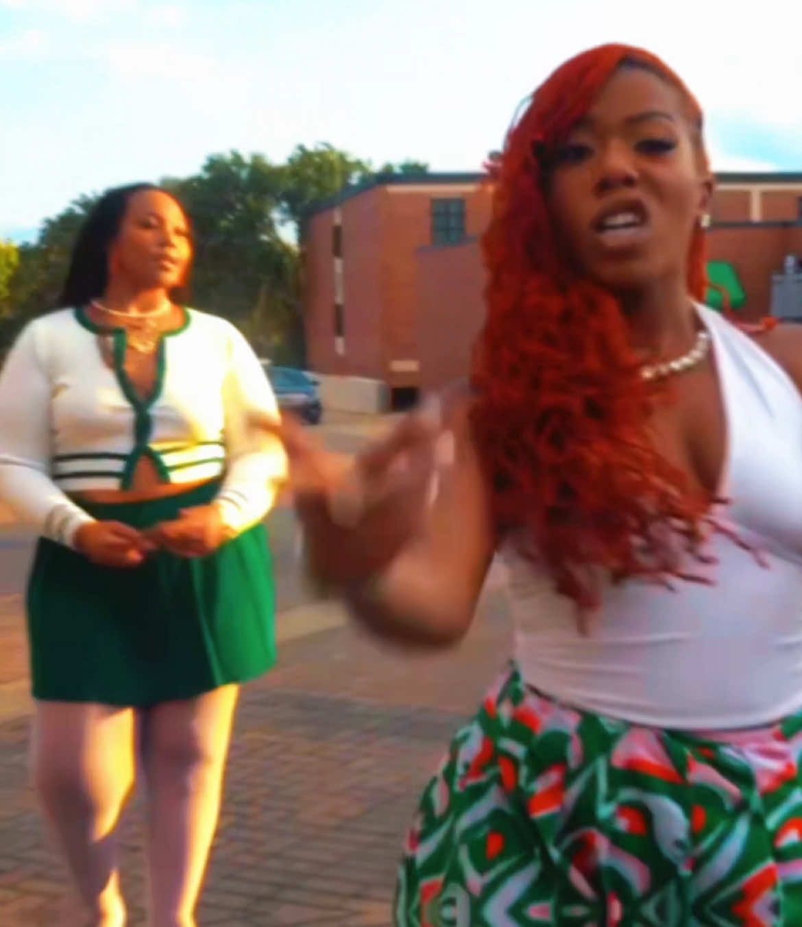 FAMU COLLEGE GIRL💚🧡WHO YOU THINK ITS MUSIC VIDEO DROP YESTERDAY🎥— HAPPY HOMECOMING FAMU 🧡💚🐍 Tag a FAMU girl who embodies that energy 💚🐍 @Nylah TheLioness✨  🎶 Check out more of my music + the full experience here: LINK IN BIO 🔗 Videographer / Assistant Creative Director 💫🪽@shotsbyhalo  @halosapphire888  Production Assistant 🎱🌠  @flixbyren @vi8rence  #FAMU #FAMUHomecoming #TheHill #FAMUCollegeGirls #RattlerQueens #FAMUALUMNI #hbcu #hbcugirls #FAMUGIRLS #rattlers