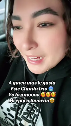 A quien más le gusta  Este Climita frio 🥶  Yo lo amoooo 🥰🥰🥰 Mi tiempo favorito 🤩 #lluvia #salgoenparati💟 #fypviraltiktok🖤シ゚☆♡ #martes 