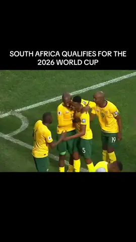 South Africa has officially qualified for the fifa 2026 world cup with a 3 goal win against rwanda , this will be the countrys first world cup in 16 years, very big achievement for bafana bafana #southafrica #worldcupqualifiers #nodnajustrsa #bafanabafana 