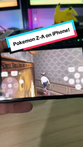 Running Nintendo Switch Games on iPhone! We are running Pokemon Z-A #pokemon #pokemonza #switch #melonx #switchemulator 