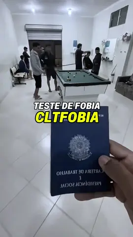 TESTE DE FOBIA / CLTFOBIA / MEDO DE SER CLT #teste #fobia #medo #clt #suspense 