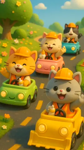 Anak Kucing Meong Meong, Ibu Kucing Meong Meong 🥳🥳🥳 #laguanak #kidsoftiktok #songforkids #laguanakindonesia #kidssong 