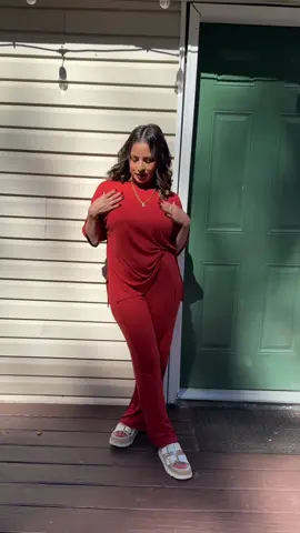 What a cute fall set !! #prettygarden #loungewear #OOTD #fallfashion #fyp 