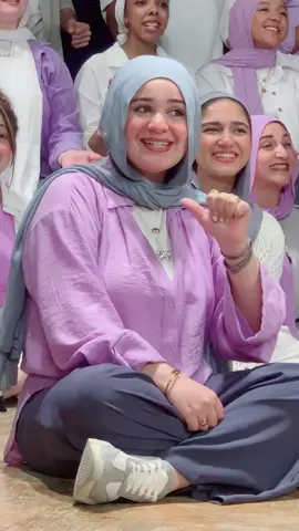 في كتاب عينيكي احنا درسنا 🫣💜 #Mayra_gamal #مايرة_جمال #oun_choir #كورال_اون #fyp 