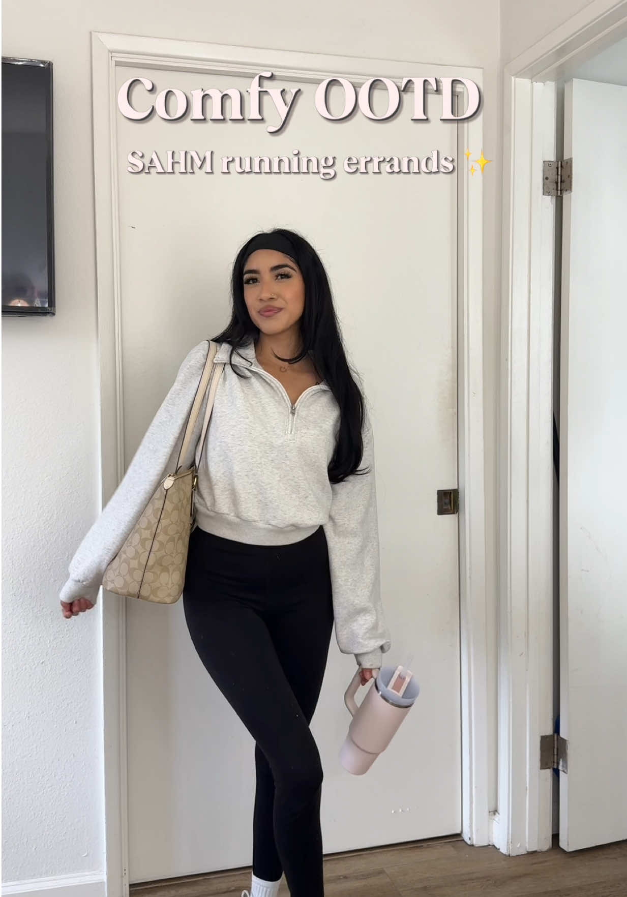 Loving the cloudy weather ☁️✨#OOTD #ootdinspo #fyp #sahm #errandsoutfit 