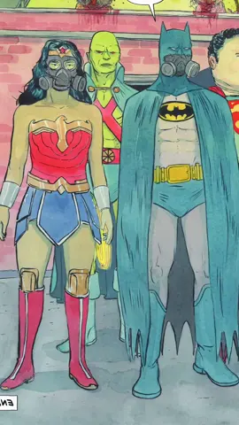 He caused the world end by Washing not his boots #dc #superman #dccomics #batman 
