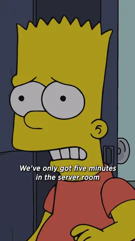 the firewall has fallen 🔥📺: #TheSimpsons #Simpsonsclips #BartSimpson #school #cheating