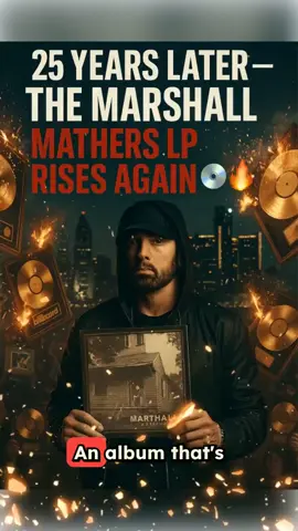 25 years later and Slim Shady’s still breaking records. 💿🔥 The Marshall Mathers LP just saw a 2,220% sales jump after its vinyl reissue — landing Eminem back on the charts like it’s 2000 again. 🧠💥 True classics never die. 🎤 #Eminem #TheMarshallMathersLP #SlimShady #VinylReissue #HipHopLegend #EminemFans #ClassicAlbum #VinylCollectors #BillboardCharts #RapHistory #25YearsLater #ThrowbackRap #VinylRevival #MusicNews