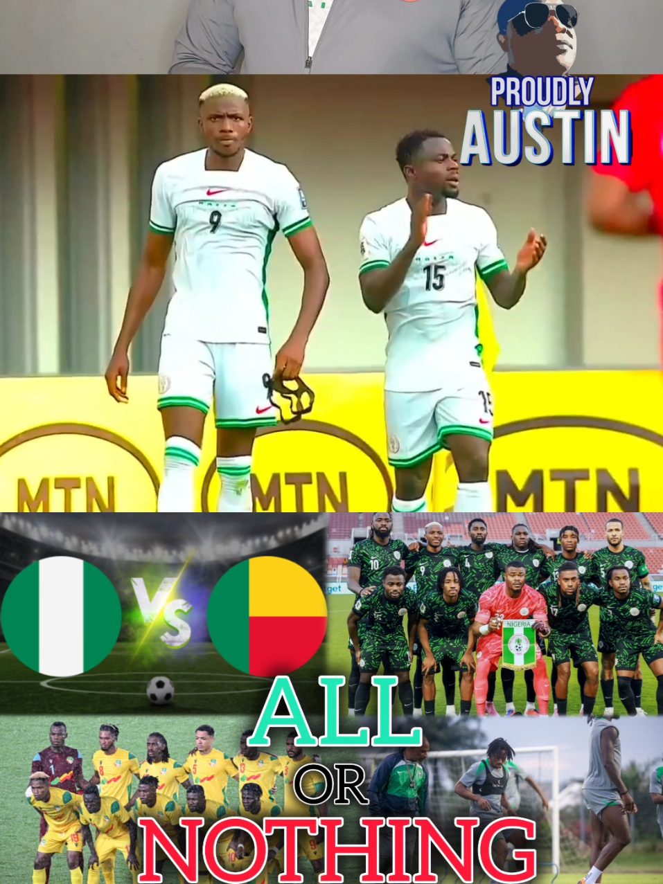 South Africa beat Rwanda to secure 2026 World Cup ticket. Nigeria thrashed Benin Republic to reach continental playoffs. It's not yet over! 🇳🇬⚽️💪🏾💯 #tiktoknigeria🇳🇬 #wcq #supereagles #goals #sportsontiktok 