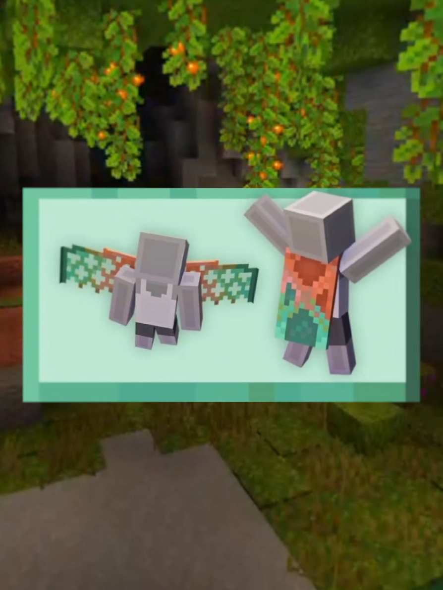 Capa De Cobre | Asi se ve esta nueva capa en su version normal y en elitras, a ti te gusta? #minecraftpe #minecraftbedrock #Minecraft #Minecraft #minecraftpvp 