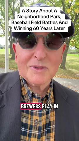 A Story About A Neighborhood Park, Baseball Field Battles And Winning 60 Years Later. #authorsofbooktok #storytellingtok #baseballboys #milwaukeebrewers #theoldneighborhood