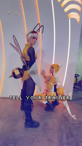 We aint scared of no trainers 😤 #bbnopokemon #pokemon #beedrill