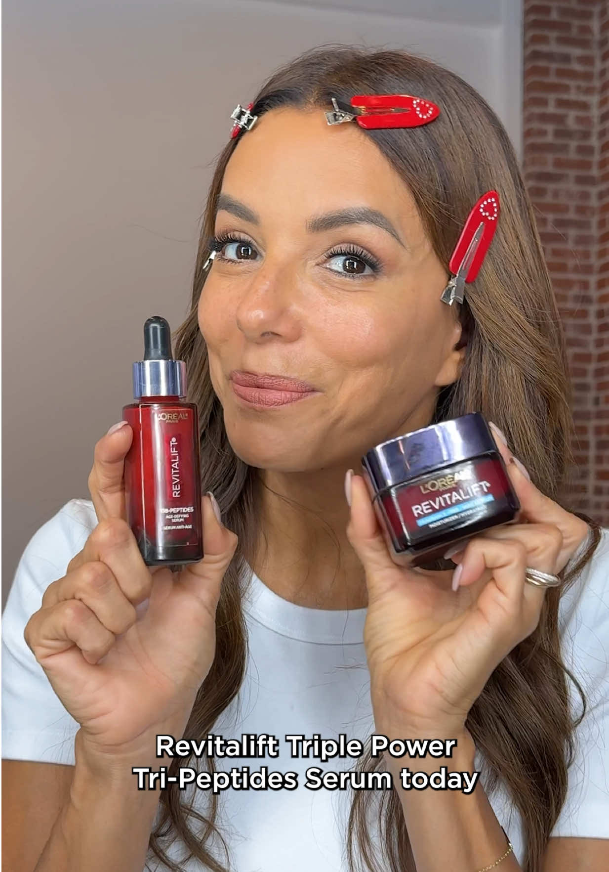 I loooove these two products! #LOrealParisPartner #LOrealTriplePower #skincare 