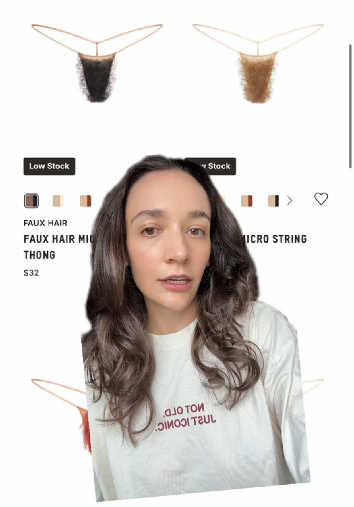 On this episode of I told ya: skims “faux hair” bottoms. @SKIMS #skims #ponyhair #fauxfur #trendpredictions 