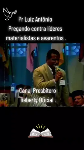 Pr Luiz Antônio exortando o materialismo . #jesus #pregação #fé #igreja #assembleiadeDeus 