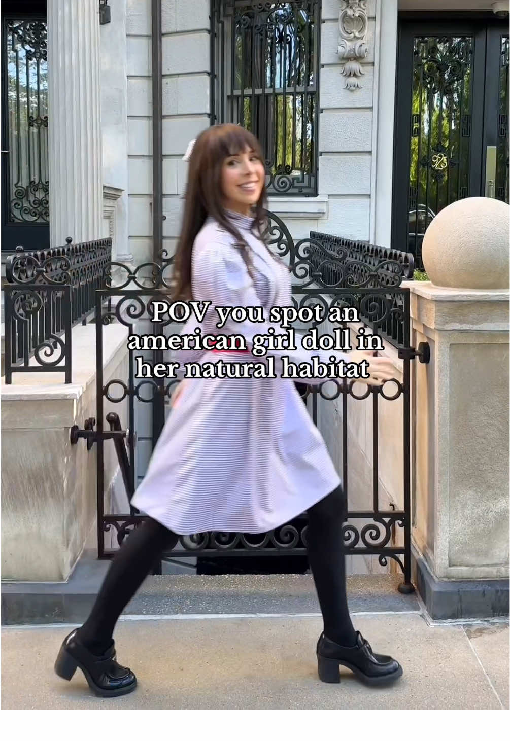 xoxo, samantha parkington 🎀 #halloweencostume #halloween #americangirldoll #americangirl #halloweenlook 