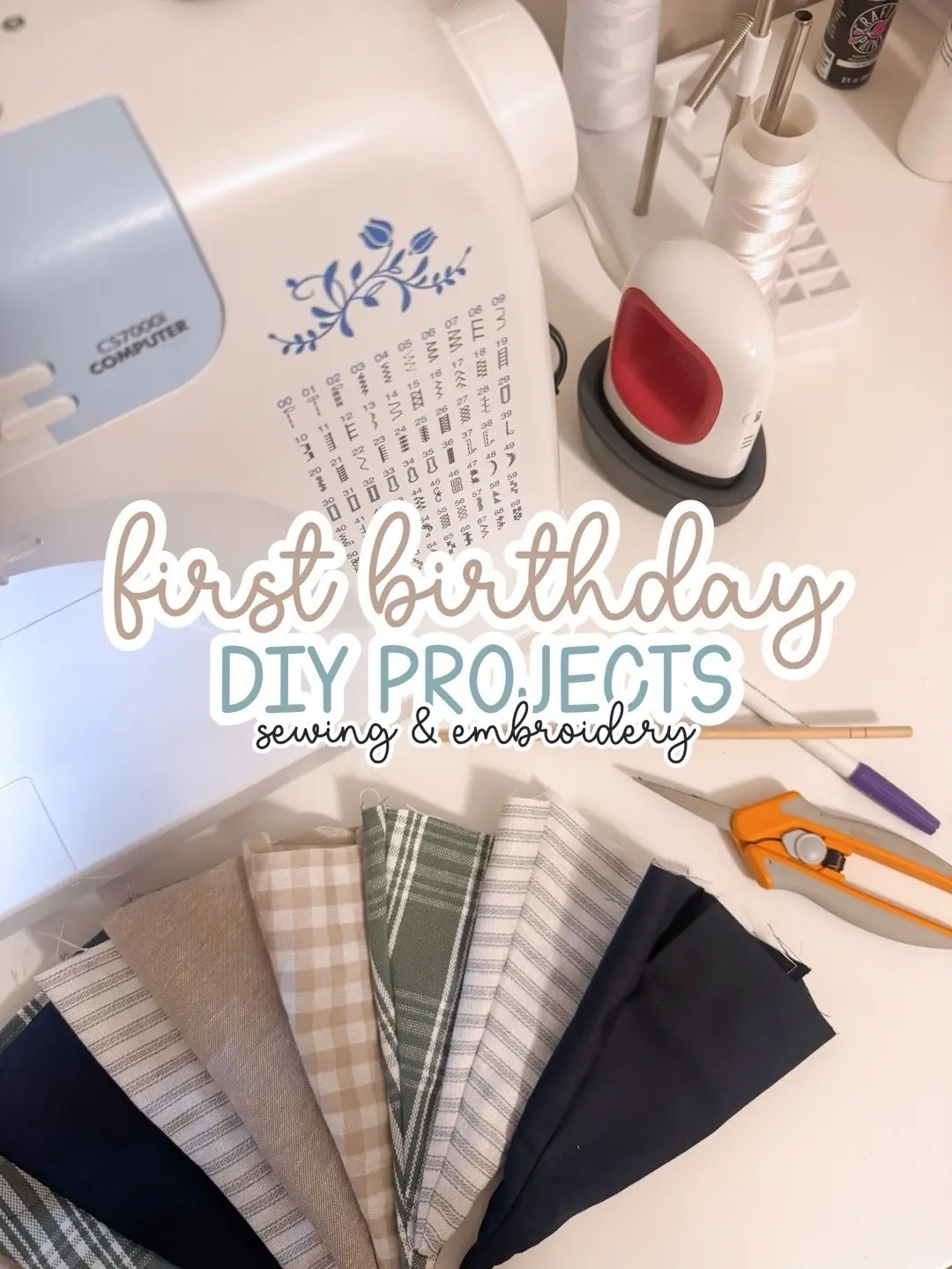 some recent diys i have been doing to prepare for tatum turning one in about a month. i still have a GROCERY list full of things i have to still make, i’m not even close to being done.  so far i have embroidered his birthday outfit, his name embroidered hoop (for his memory table), a wreath sash for the front door. i have sewn a pennant flag banner and a “happy birthday tatum” letter banner! i am absolutely obsessed with how everything is coming out. i love how i will be able to use these for years to come for all his birthdays and events!  event planning is my JAM, marathon, olympic. i will one hundred percent be the mom that goes all out for here baby, without a doubt.  #firstbirthday #sahm #motherhood #diyproject #MomsofTikTok  one silly goose birthday | DIY birthday decor | diy first birthday | boy one silly goose | 