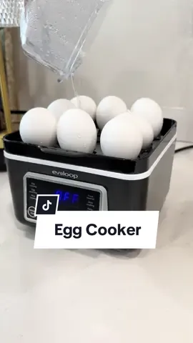 The @evoloop-Home food steamer makes meal prep simple — no stove, no timer, no guessing. Just set it, let it steam, and enjoy perfectly boiled eggs every time. 🥚 Great for breakfast prep, dorms, or kitchen gifts. #TikTokShopFinds #KitchenEssentials #BreakfastMadeEasy #TikTokShopBlackFriday 