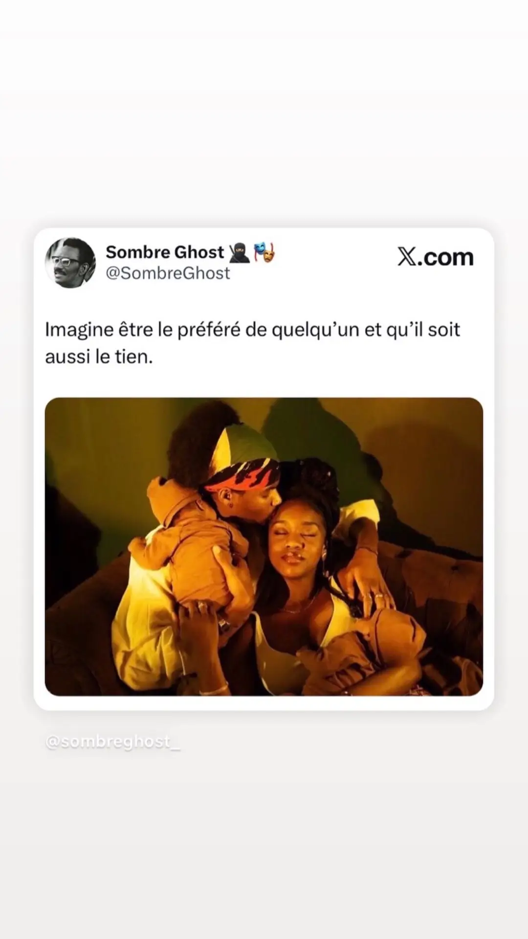 Imagine un monde où les sentiments se répondent sans effort, où l’amour ne court pas dans un seul sens.  Être le préféré de quelqu’un, et qu’il soit aussi le tien c’est rare, c’est pur, et c’est ce qu’on appelle la vraie réciprocité.  #citation #amour #TrueLove #couplegoals 