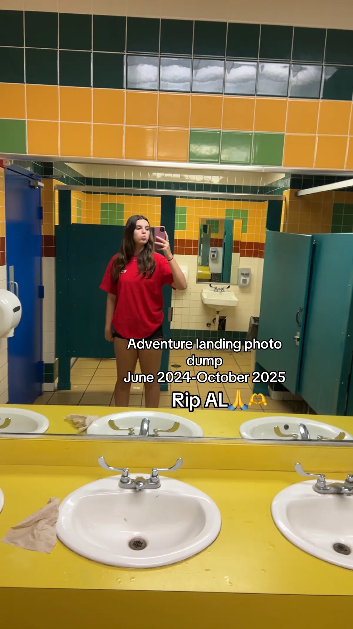 As much as I hated working in so grateful for the friends I made🫶 You will be extremely missed Adventure landing 😵😪 #fypシ゚viral #jobclosing #job #senioryear 