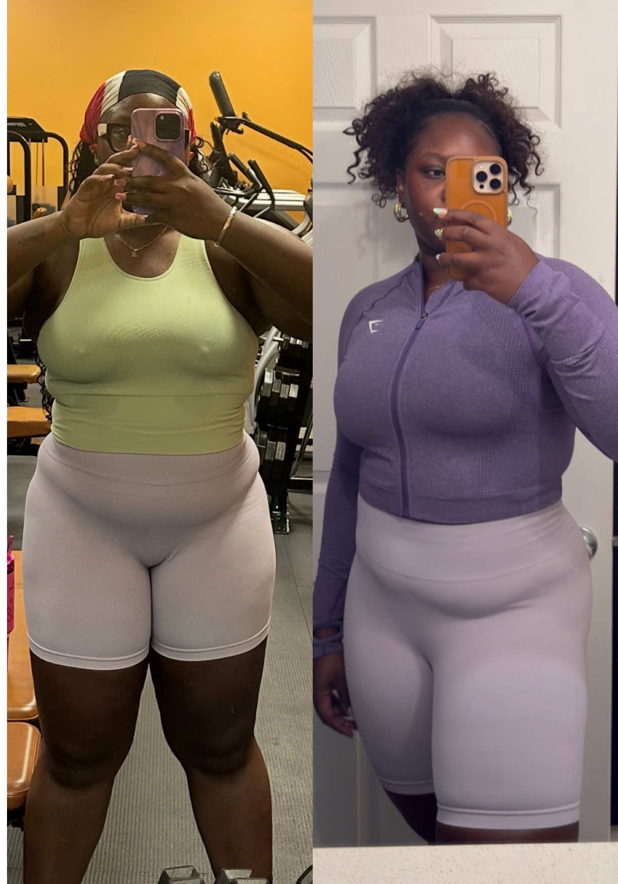 I used to think people were crazy when they said they couldn't tell they lost weight. I literally have to look at old videos from last year so that I can realize 😭🫠 Anyways I love ozempic allegations. It's crazy because my weight loss has been steady and slow for many reasons. (Could be faster if I didn't need a cheat meal every other day) but I want to look fit  not skinny by any means.  #weightloss #fitnessjourney #fyp