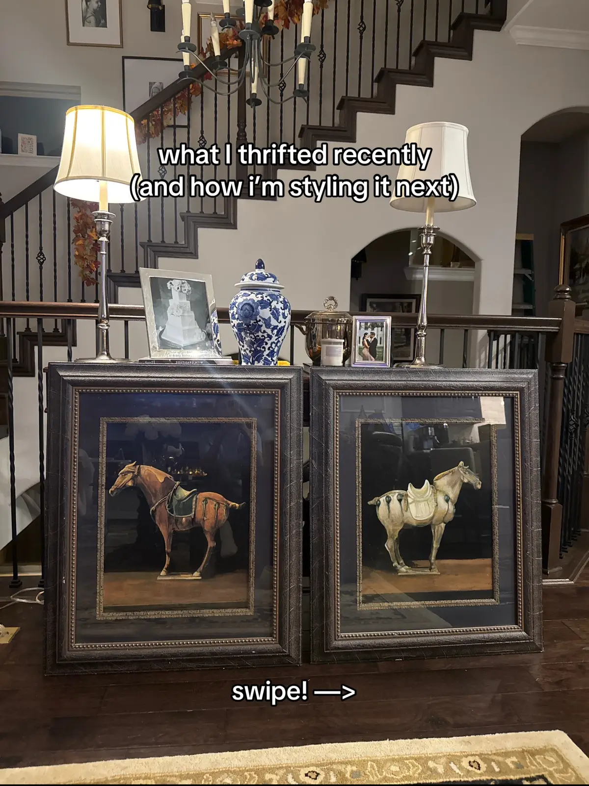 It’s common to find better quality and history that come with something that was preloved 🏆 #thrifted #antiques #vintage #luxury #thrifting 