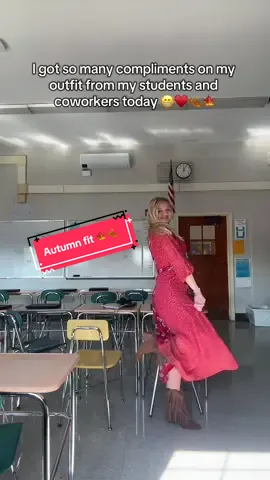 Autumnal forest witch vibes 🍁 #halloween #teacher #OOTD #ootdinspo #teachersoftiktok 