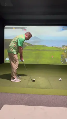 Not the closest I go to the famous pebble beach hole number 7 3 feet nine inches close I thought this one had a chance the second it left my club face and get back to golf 