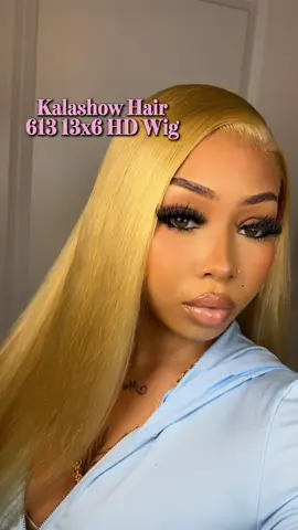 @Kalashow Hair 613 13x6 unboxing video on my page 🤗 !! #beauty #wiginstall #613wig #wiginfluencer #wigtutorial 